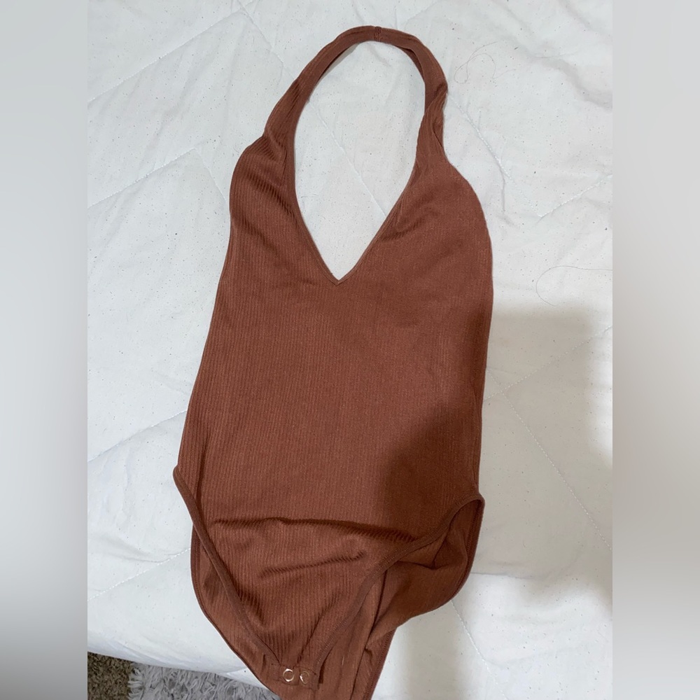 Mocha body suit